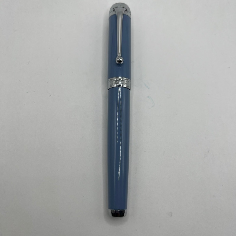 Aurora Celestial Blue Talentum Fountain Pen   –  Medium 14kt Gold Nib