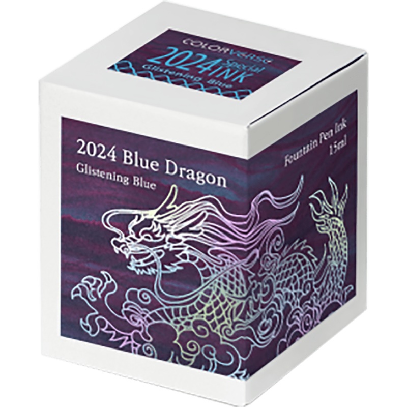 Colorverse Ink Bottle – 2024 Blue Dragon Special Series – Glistening Blue  – 15ml