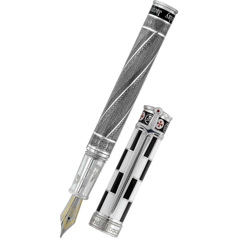 David Oscarson Jacques de Molay Fountain Pen Fine