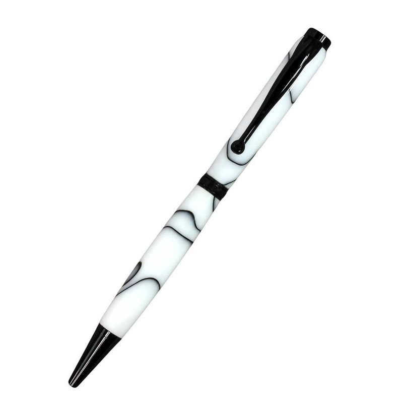 Fancy Slimline Ballpoint Pen Kits Antique Bronze