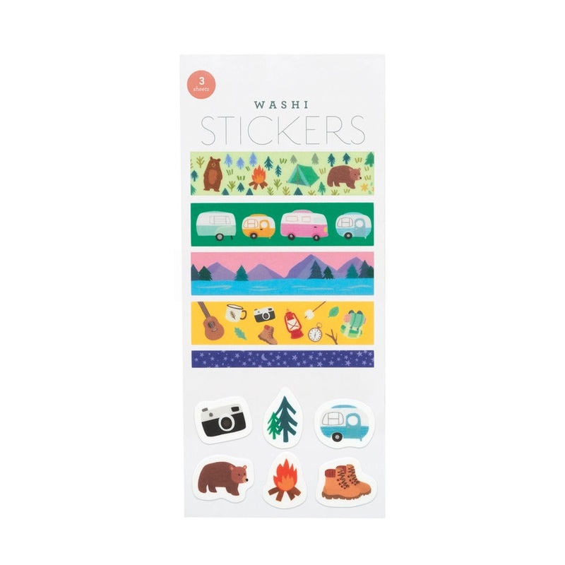 Girl of All Work – Washi Stickers – Summer Camp