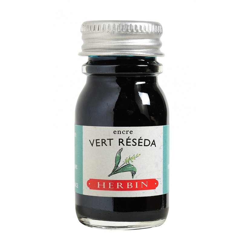 Jacques Herbin Vert Reseda – 10 mL Bottled Ink