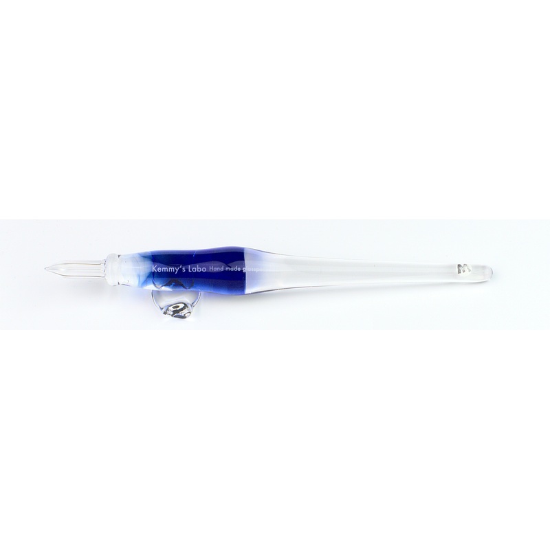 Kemmy’s Labo Corset Glass Pen – Cobalt F