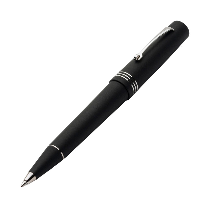 Leonardo Momento Zero Ball Pen – Matte Black CT