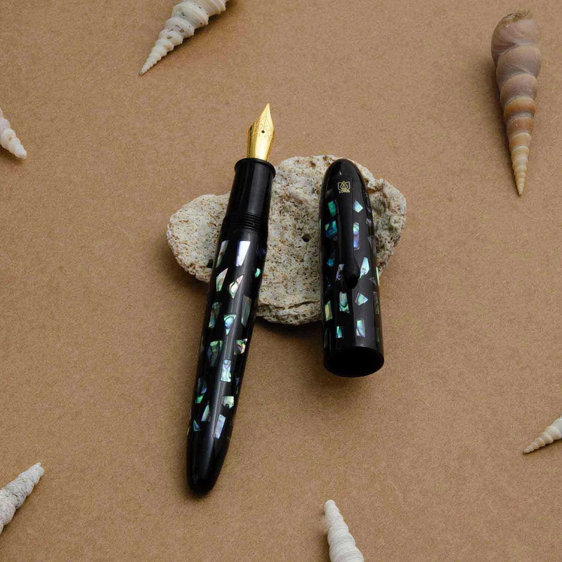 Lotus Shikhar Raden Fountain Pen, Sparkle – Jowo Steel Nib Fine