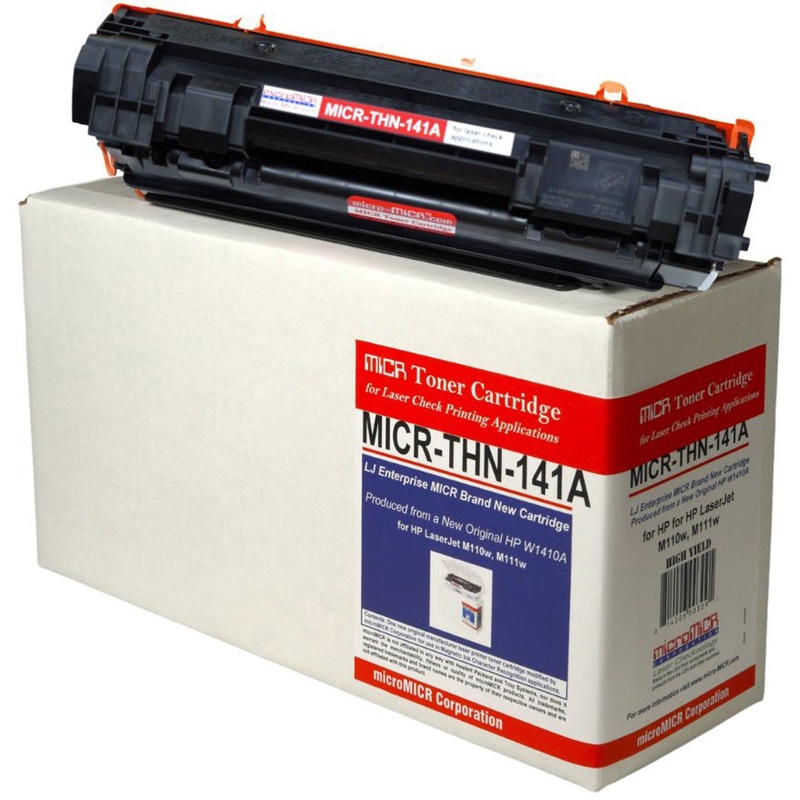 microMICR MICR Standard Yield Laser Toner Cartridge 141A (W1480A) – Black – 1 Each – 950 Pages