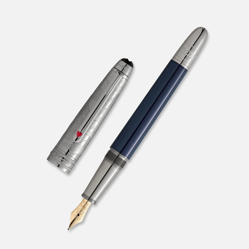 Montblanc Meisterstck Around the World in 80 Days Year 3 Dou Classique Fountain Pen Fine