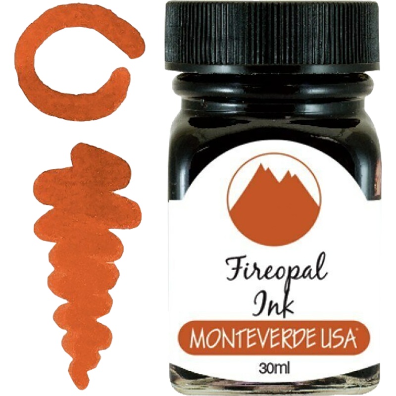 Monteverde Gemstone Fireopal 30 ml Ink Bottle
