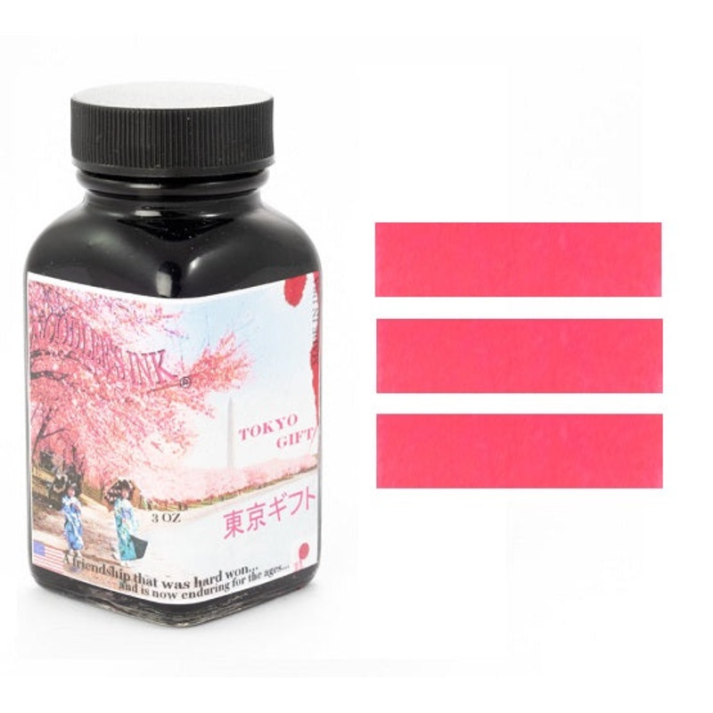 Noodlers Fountain Pen Ink Bottle – Tokyo Gift, Cherry Blossom Pink