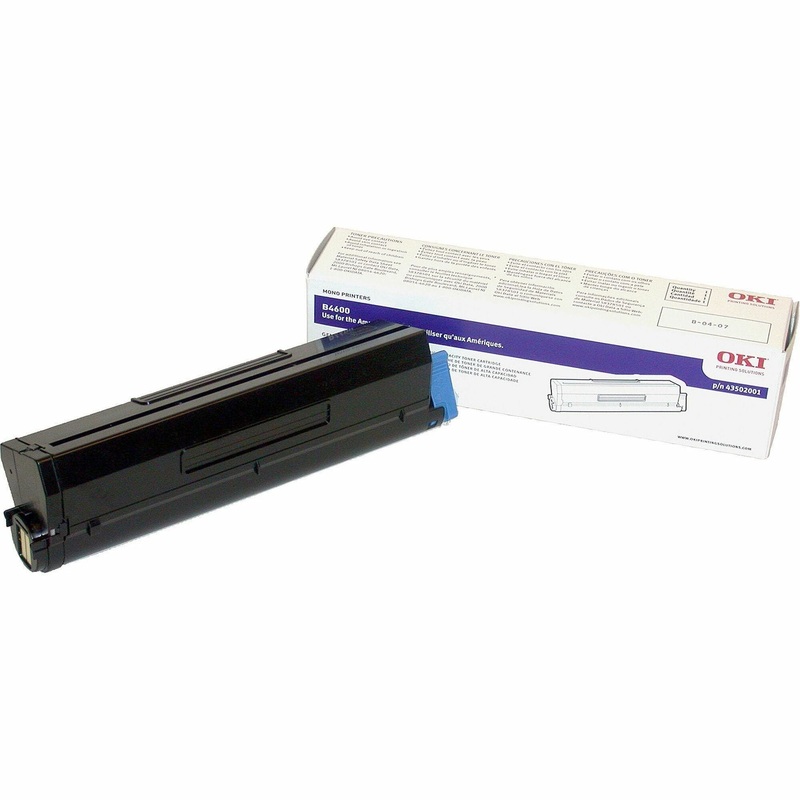 Oki Original LED Toner Cartridge – Black – 1 Each – 7000 Pages