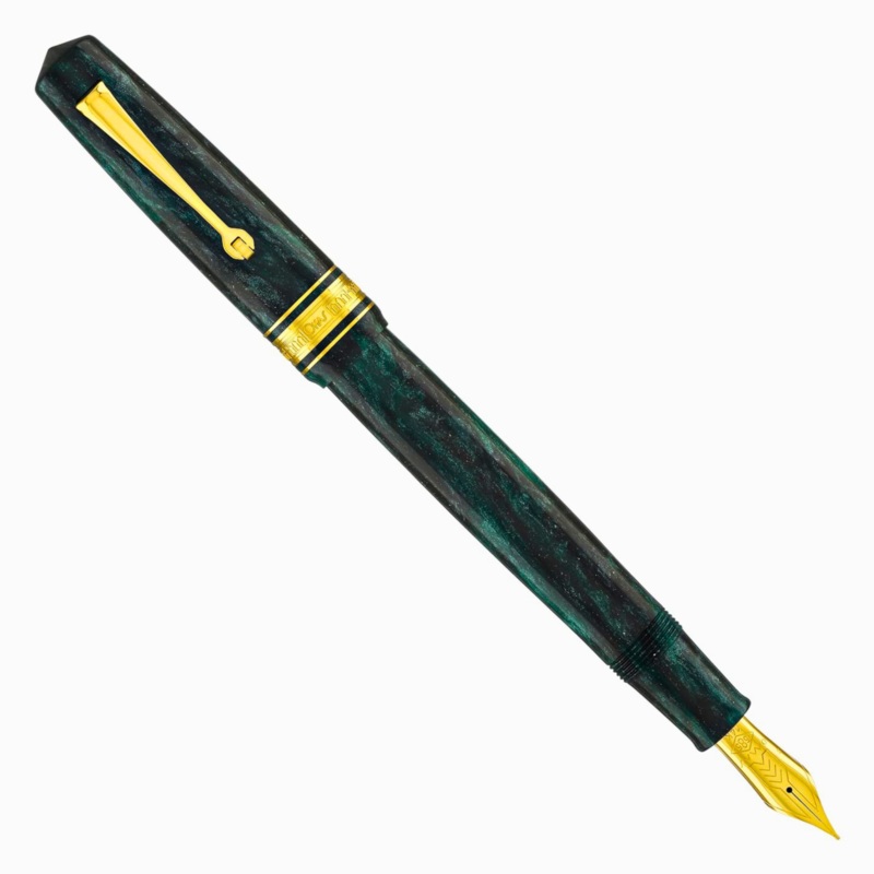 OMAS Bologna Smeraldo Elegante (Elegant Emerald) – Fountain Pen 14 kt Gold EF