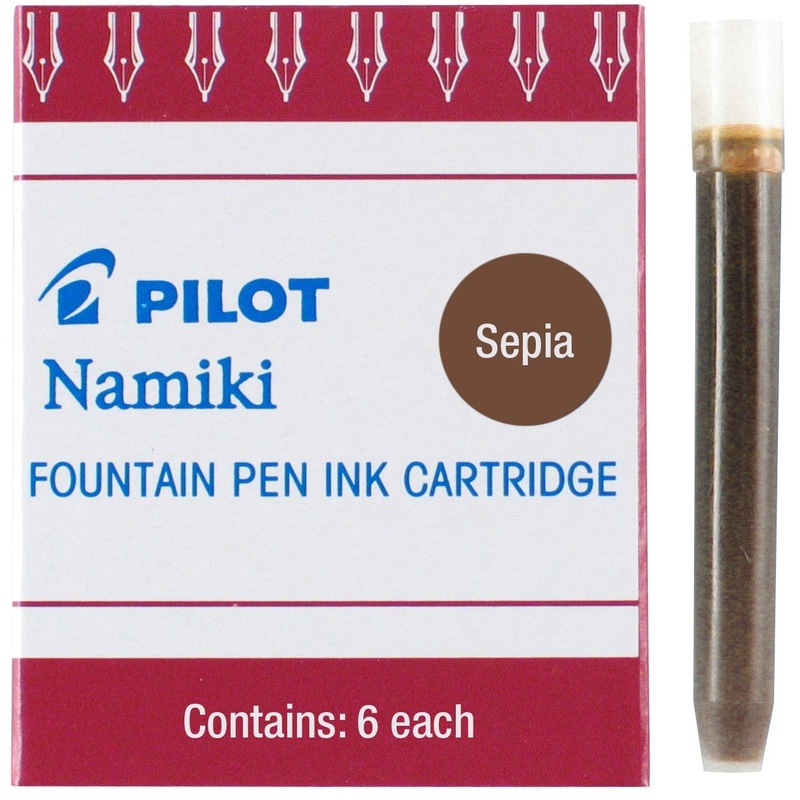 Pilot IC-50 Ink Cartridges – Sepia
