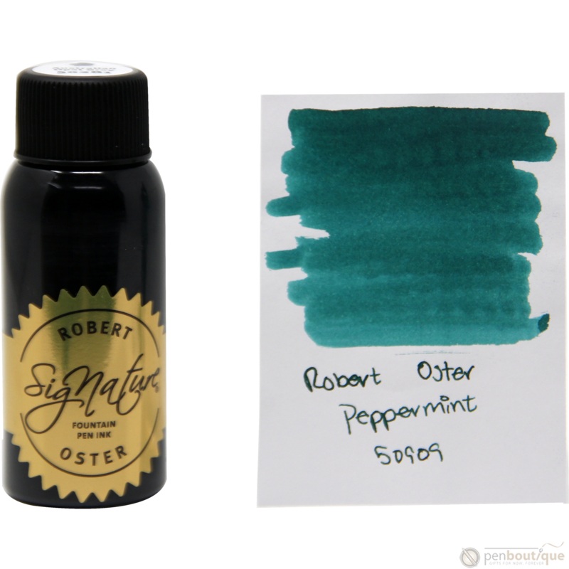 Robert Oster Signature Ink Bottle – Peppermint – 50ml