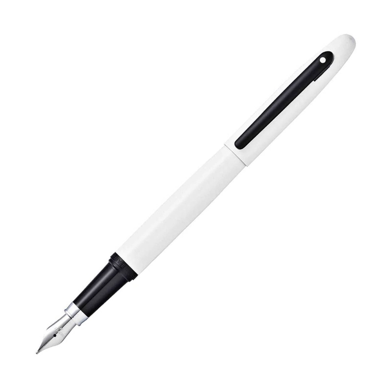 Sheaffer VFM Fountain Pen – Glossy White BT Medium