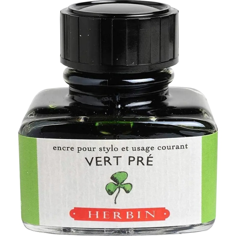 J. Herbin 30ml Fountain Pen Vert Pre Bottled Ink