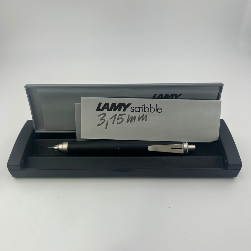 Lamy Scribble 3.15 MM intended for architects high-quality clutch discontinued !