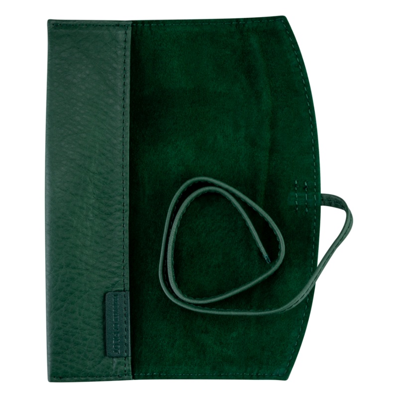 Pilot Pensemble Leather Roll Pen Case – Holds 1 – Hunter Green