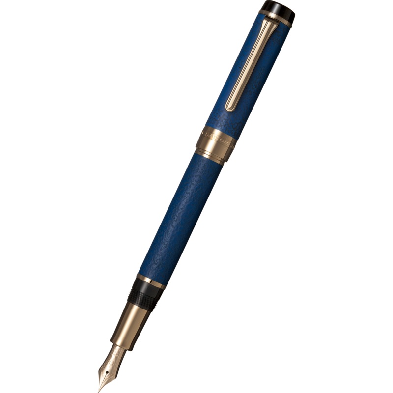Sailor Cylint Fountain Pen – Niigata Shikki Lapis Lazuli Blue – Gold IP Fine