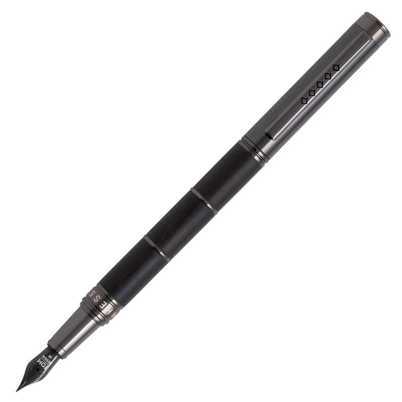 Tom Hessin Revolution Fountain Pen – Charcoal Extra-Fine