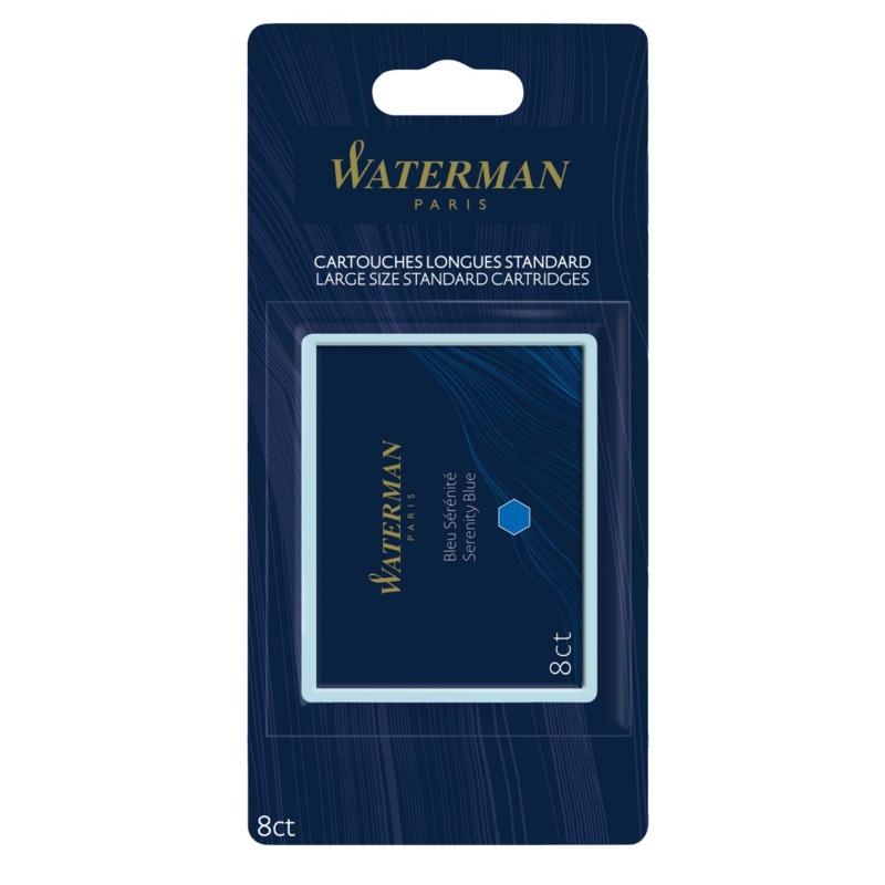 Waterman Ink Cartridges – Serenity Blue