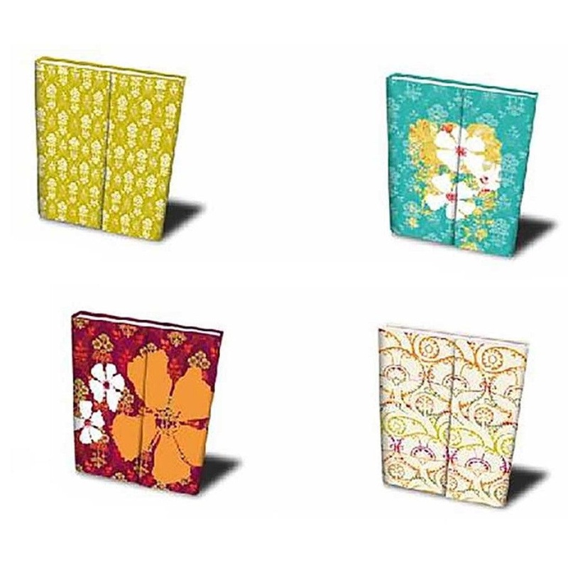 Clairefontaine “Vert d’O” Magnetic Journals 4 x 6 Lined Assorted Covers
