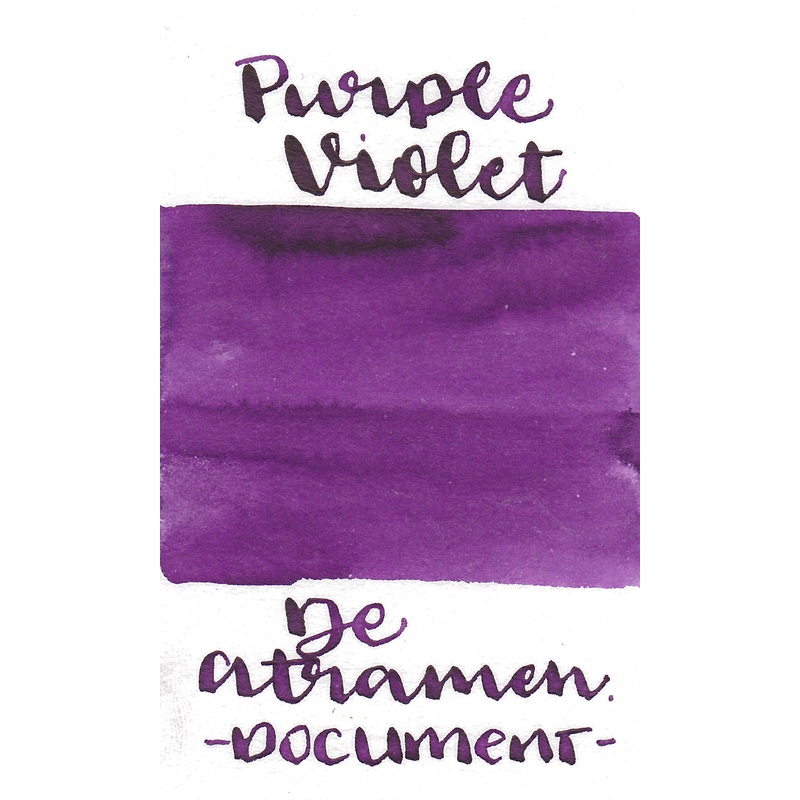 De Atramentis Document Ink Purple Violet 45ml Bottle