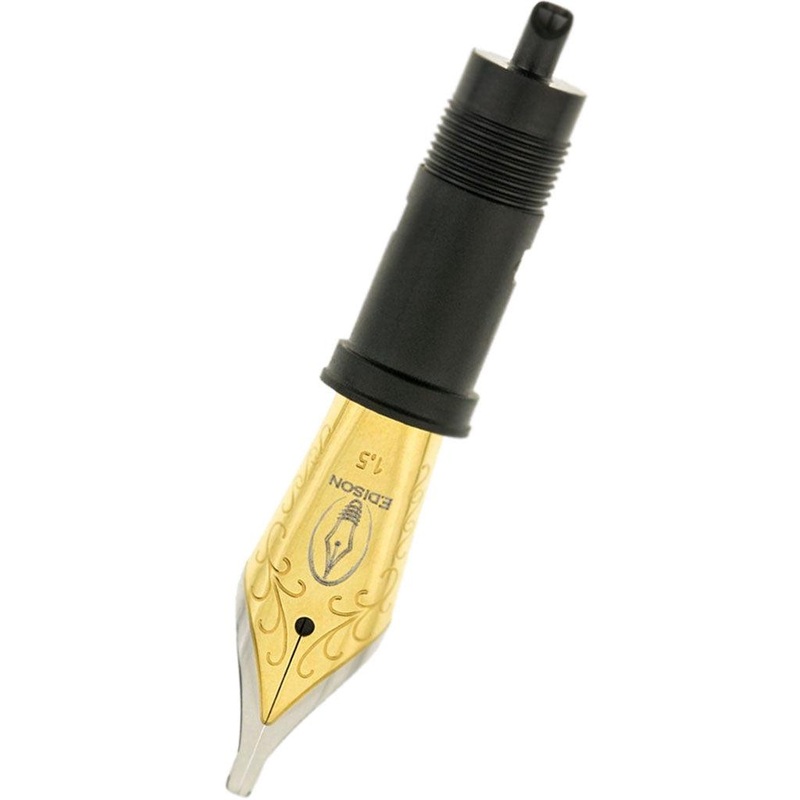 Edison Fountain Pen Two-Tone Steel #5 Nib –  1.5mm