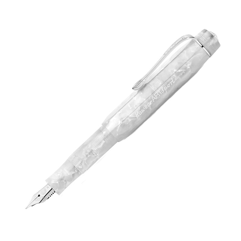 Kaweco Art Sport Fountain Pen – Mineral White (Special Edition) Extra Fine