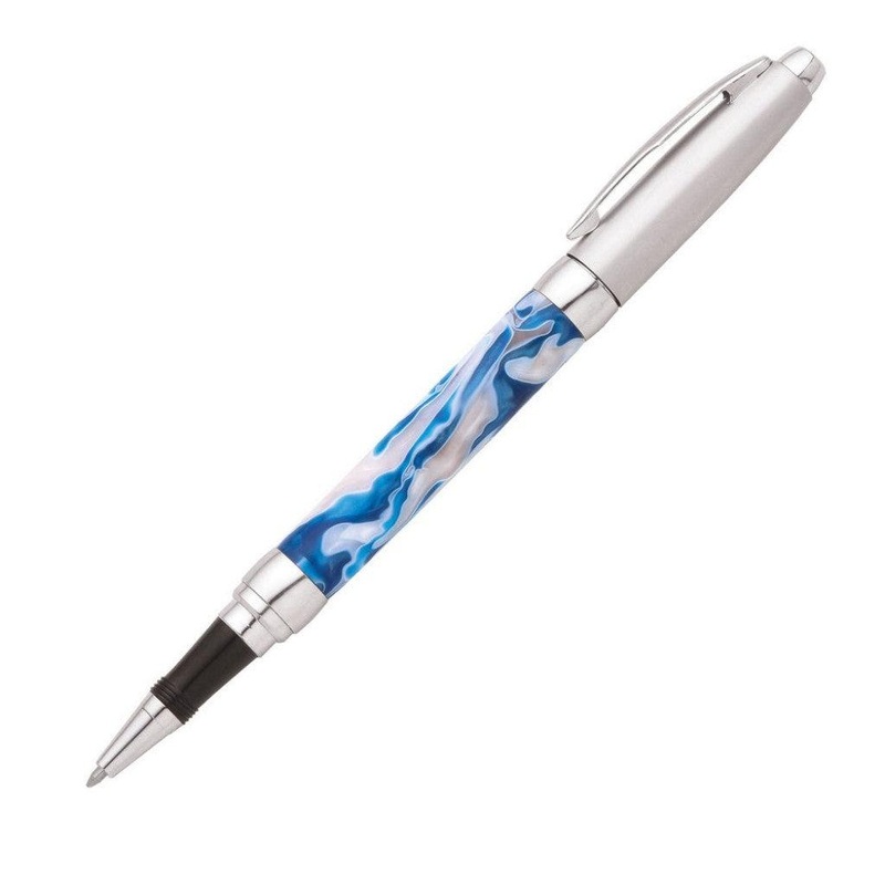 Presimo Rollerball Pen Kits Satin Chrome Cap