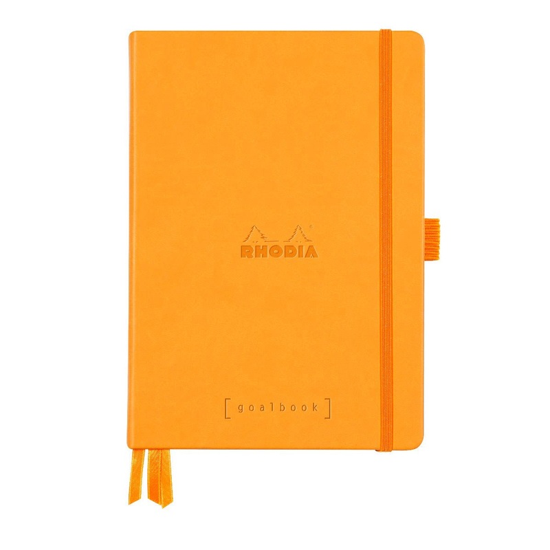 Rhodia Goal Book A5 Hardcover – Orange (Dotted)
