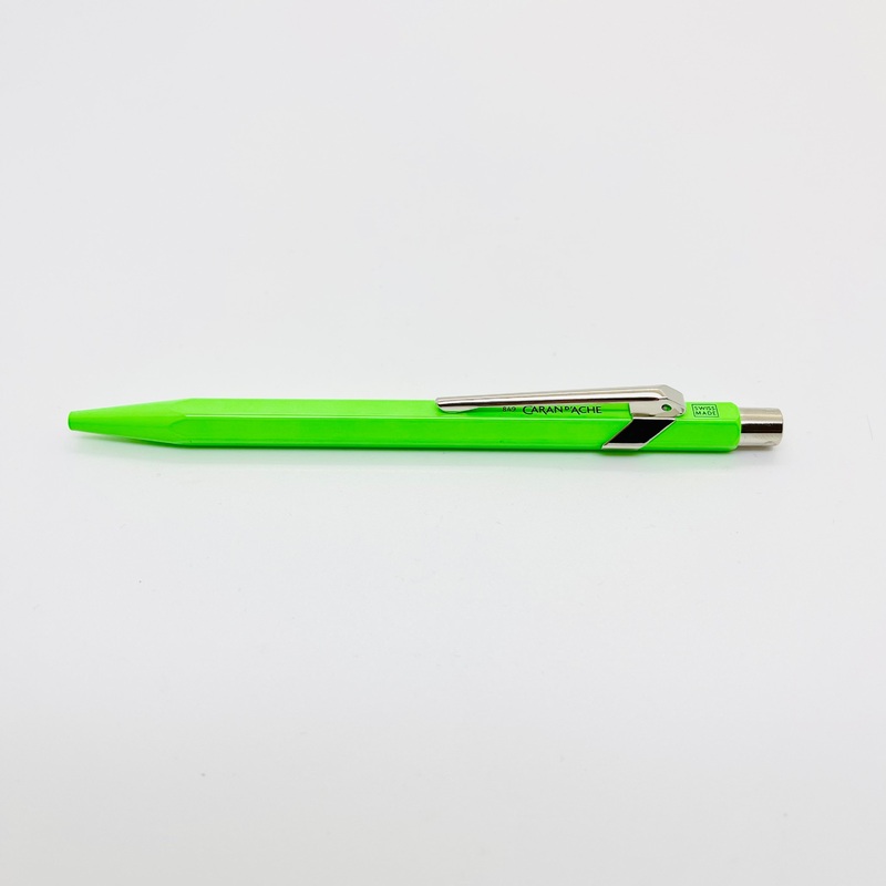 Caran d’Ache 849 Popline Ballpoint Fluorescent Green