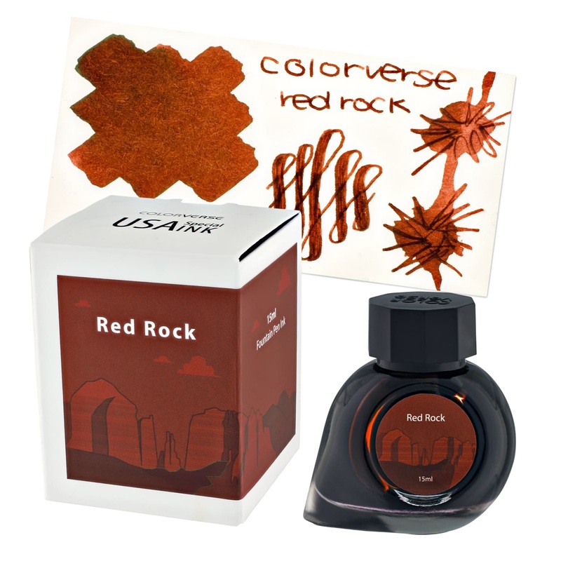 Colorverse USA Special Bottled Ink in Arizona (Red Rock) – 15mL