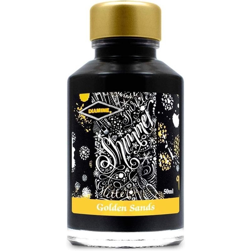 Diamine Ink Shimmer Golden Sands 50ml