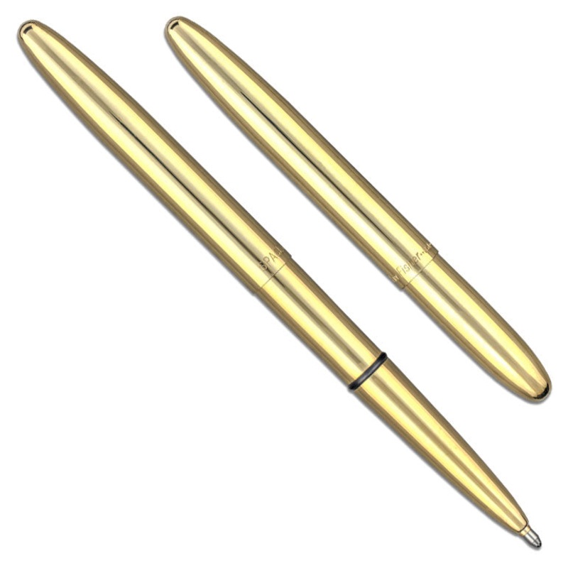 Fisher Bullet Ballpoint Raw Brass