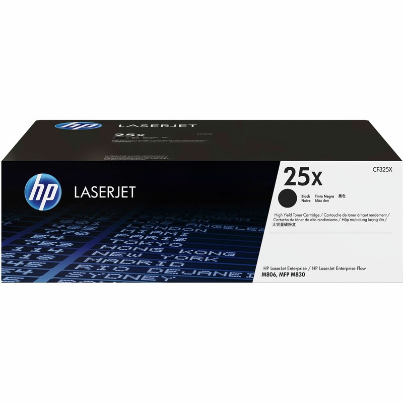 HP 25X (CF325X) Original Laser Toner Cartridge – Single Pack – Black – 1 Each – 40000 Pages