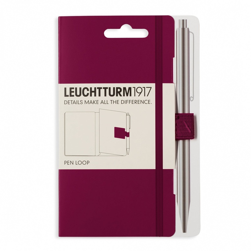 Leuchtturm1917 Pen Loop – Port Red