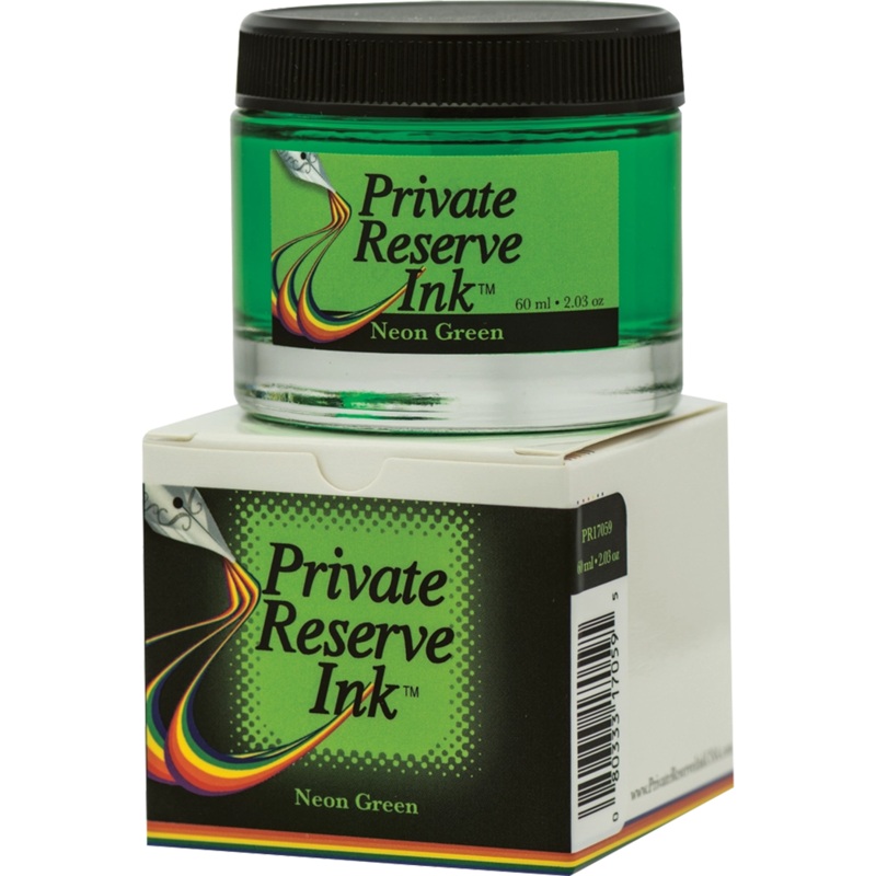 Private Reserve Ink Bottle – Neon Green – 60ml