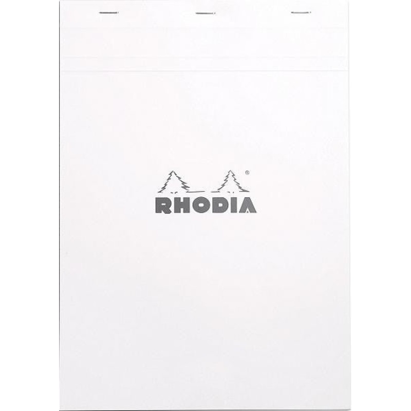 Rhodia #18 Classic Staplebound Notebook – Ice Graph