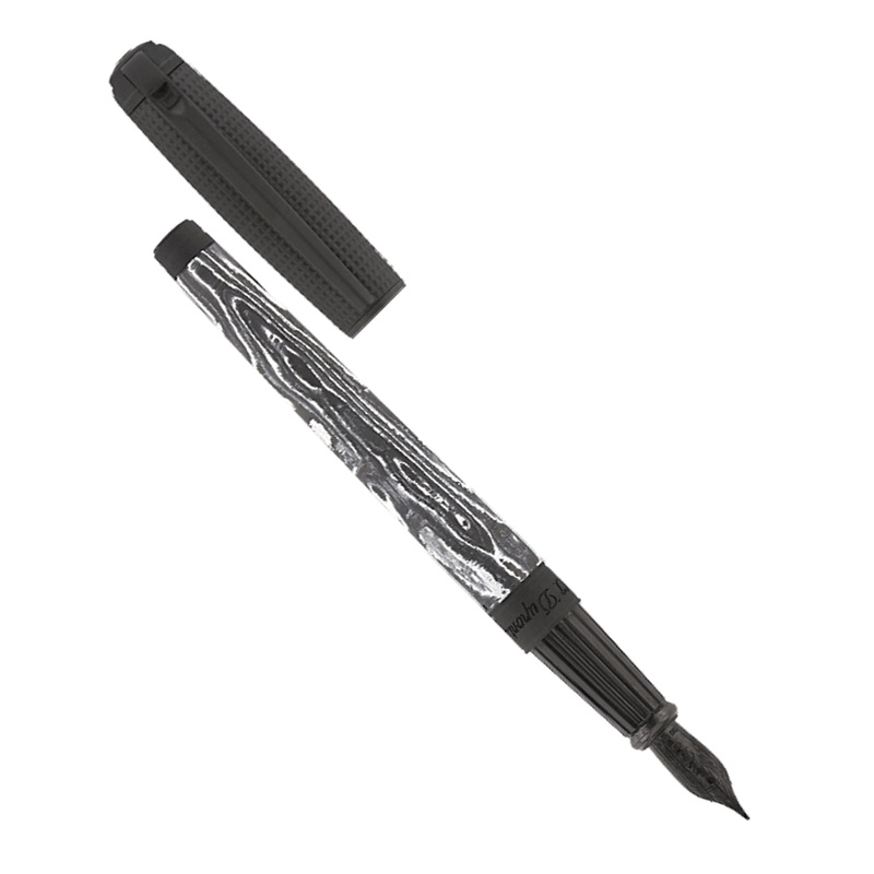 S.T. Dupont Line D Carbon Dark Strom – Fountain Pen M