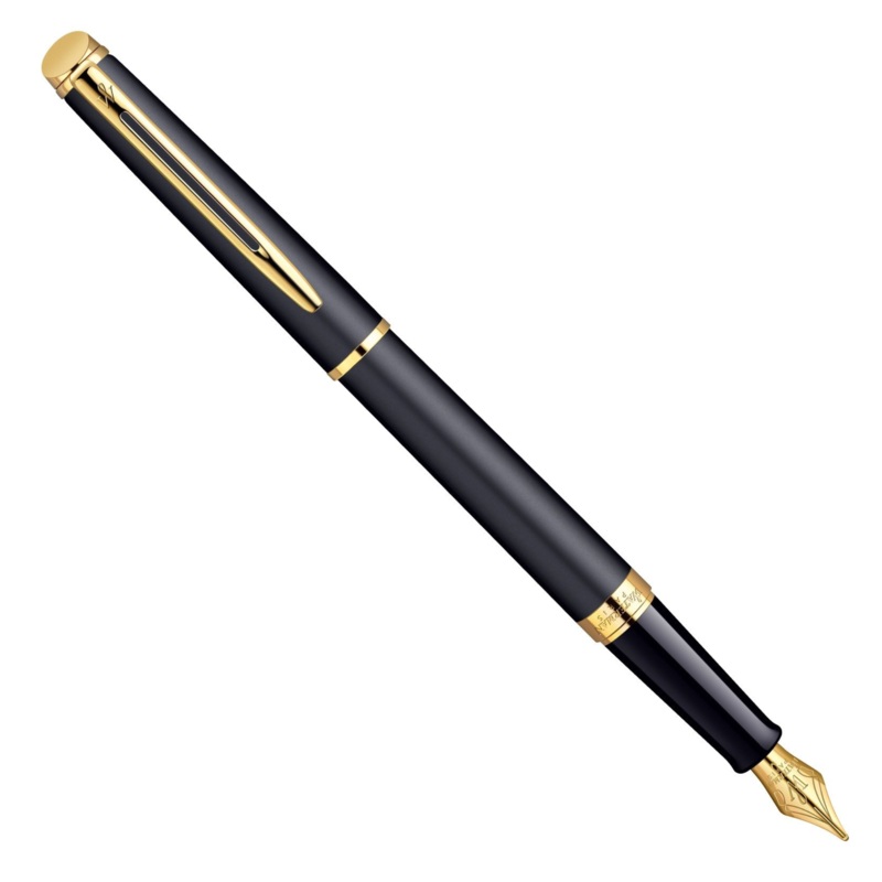 Waterman Hmisphre Black Gold Trim – Fountain Pen M