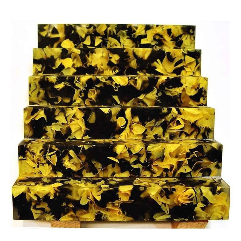 Coral Reef Alumilite Pen Blanks – #CR10 Bumble Bee