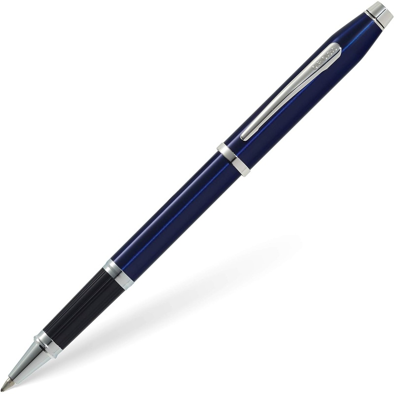 Cross Century II Translucent Blue Lacquer Rollerball Pen AT0085-103