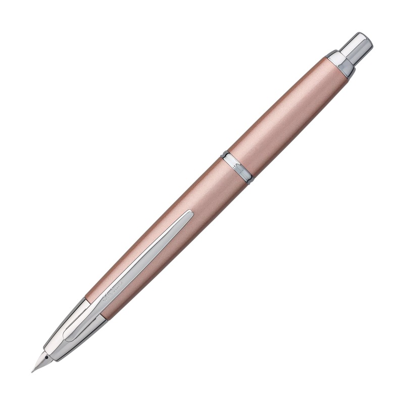 Pilot Vanishing Point Decimo Fountain Pen in Champagne – 18K Gold