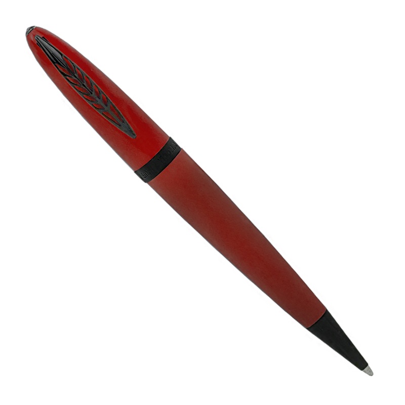 Pineider Tempi Moderni Red w/Black Trim – Ballpoint