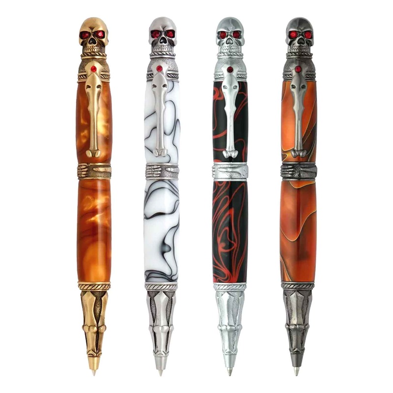 Skull Pen Kit Starter Set – 4 Pen Kit Starter