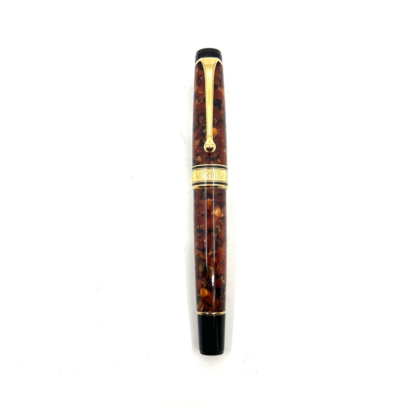 Aurora 365 Optima Marbled Brown Limited Edition Fountain Pen