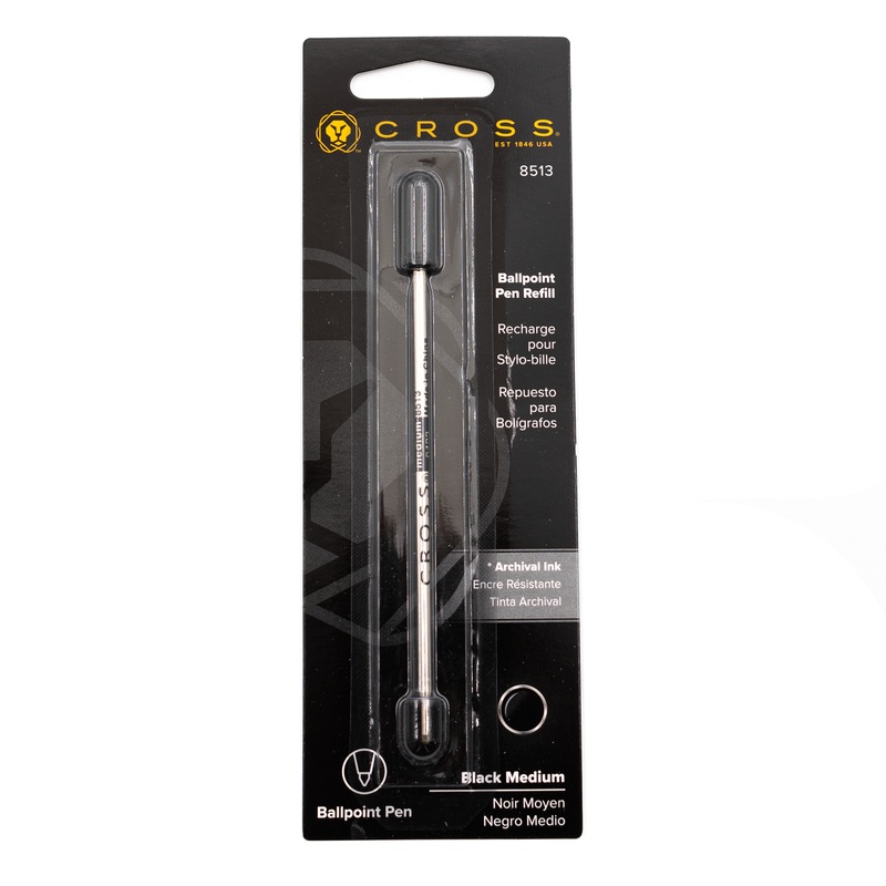 Cross Ballpoint Refill Black Medium Medium single