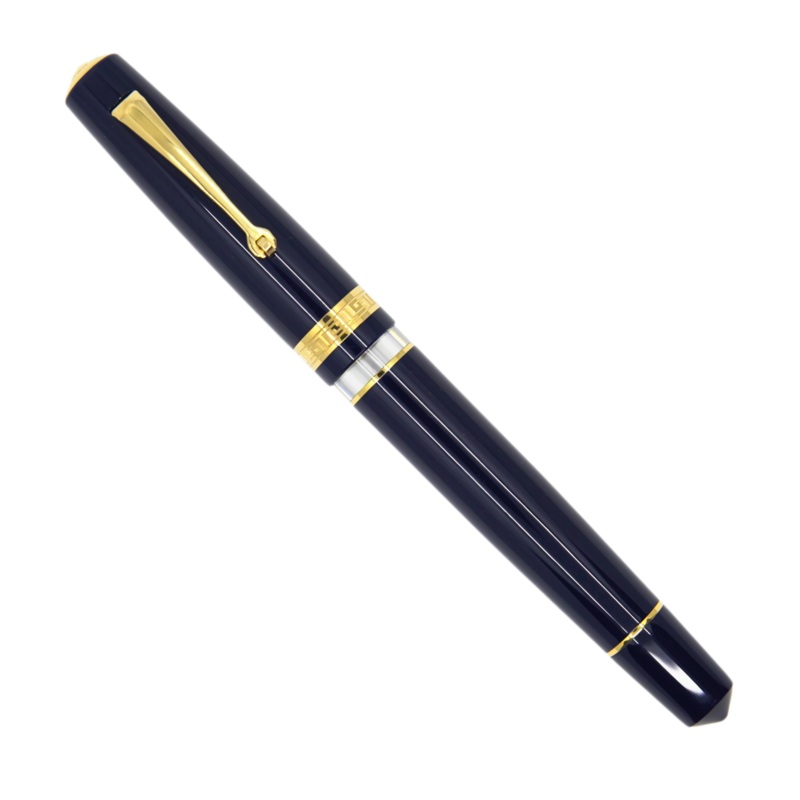 ASC Bologna Portofino Bespoke 2024 Blu Mare Gold Trim – Fountain Pen Fine