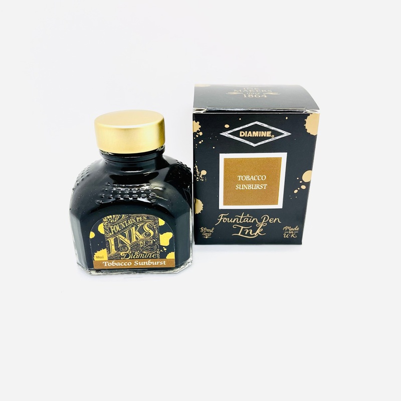 Diamine Ink Bottle Tobacco Sunburst 80ml