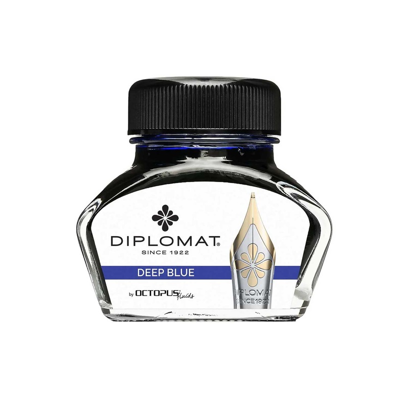 Diplomat Octopus Ink Bottle, Deep Blue – 30ml